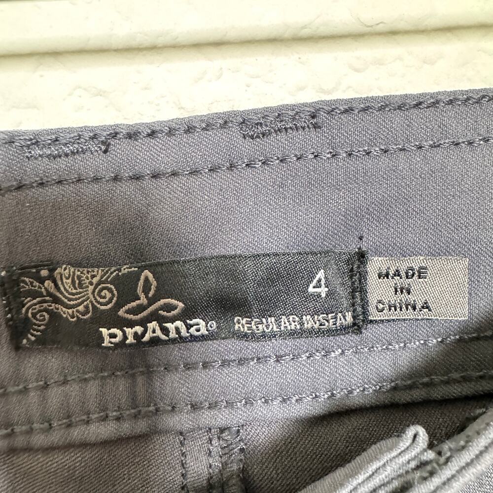 Prana Womens Halle Pant Size 4 Athleisure Activewear Outdoor Stormy Night - Picture 2 of 10
